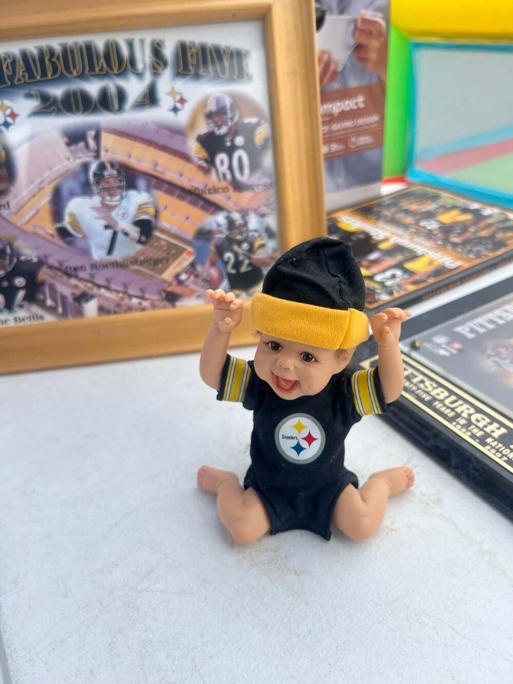 Pittsburgh Steelers NFL Fan Figurine Doll